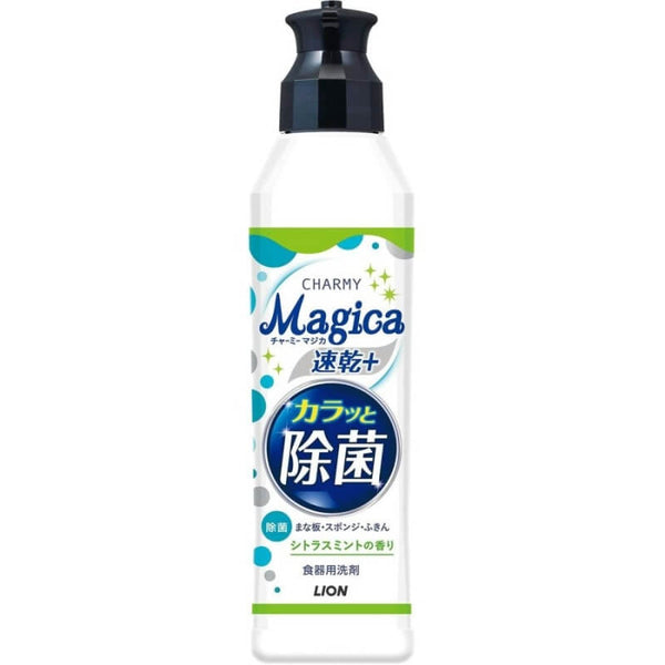 LION Magica Quick Dry Dishwashing Liquid Lemon Mint