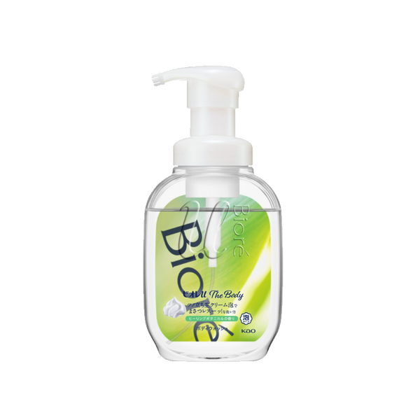 BIORE BIORE UTHEBODY Sheer Foaming Body Wash 540ML Green Bottle Herbal