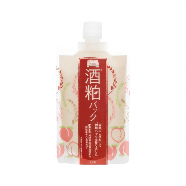 Japan PDC Peach Sake Meal Washable Mask 170g