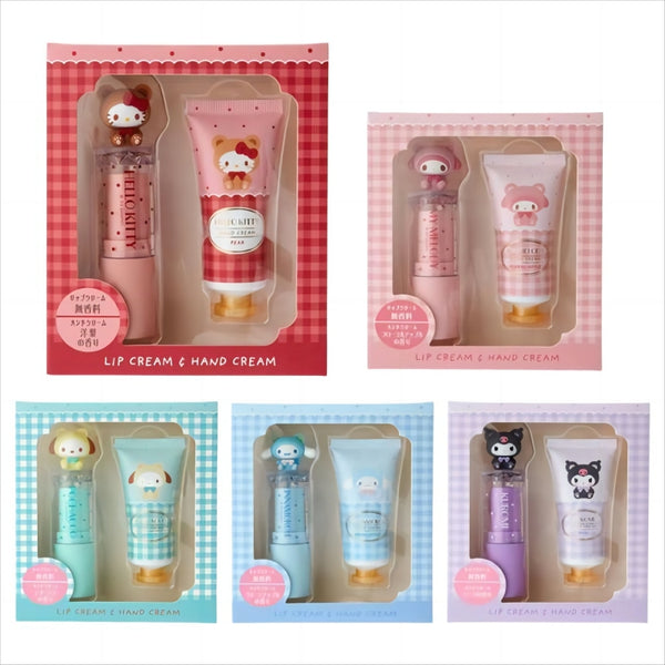 Japan Sanrio Sanrio Hand Cream and Lip Balm Set 20g + 3.8g