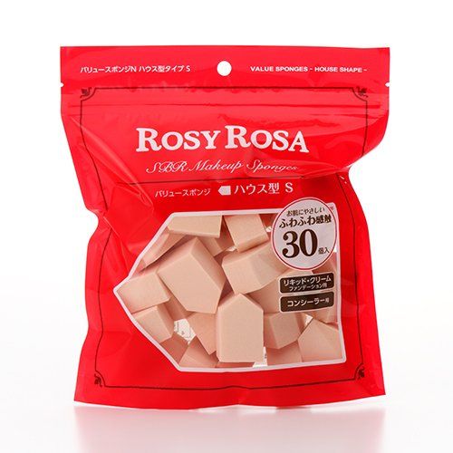 ROSY ROSA Professional Makeup Sponge Puff Pentagonal 30pcs