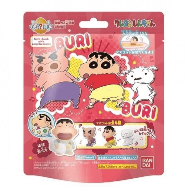 BANDAI Crayon Shin-chan Bath Ball 75G Case Size: 60