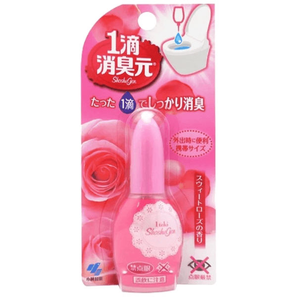 KOBAYASHI PHARMACEUTICAL One Drop Deodorizing Gen Bathroom Deodorizing Aroma Rose Scent