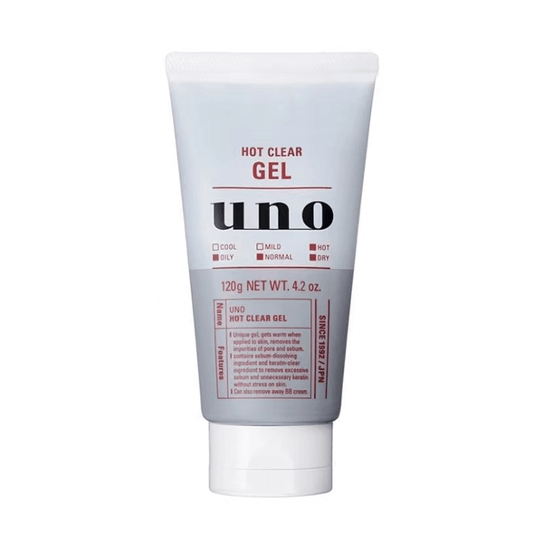 UNO Men's Warm Gel Gel Cleanser 120g