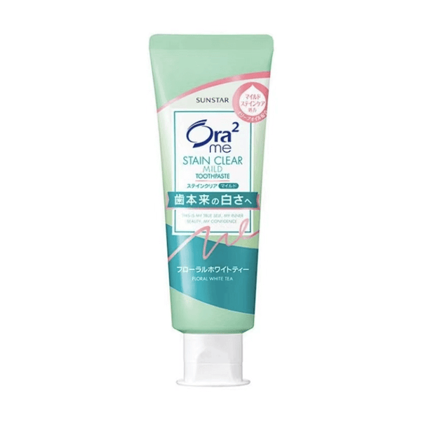 Ora2 me White & Clear Toothpaste Gentle Formula White Flower Tea 130