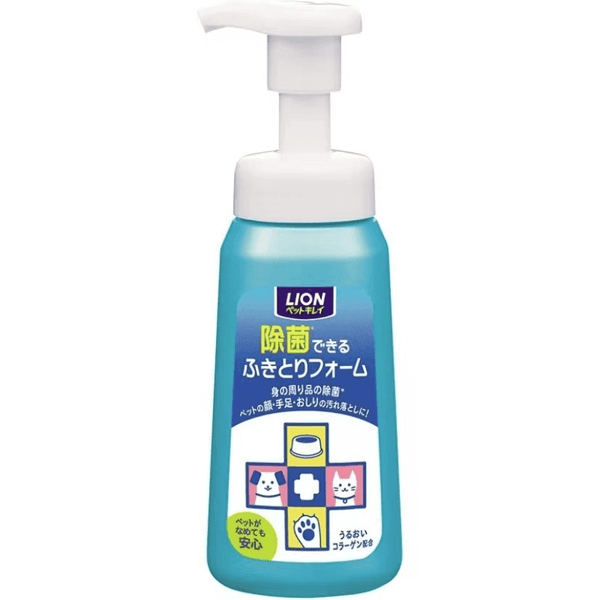 LION Bubble Wash Cleansing & Moisturizing 2-in-1 for Puppy & Kitten 250ml