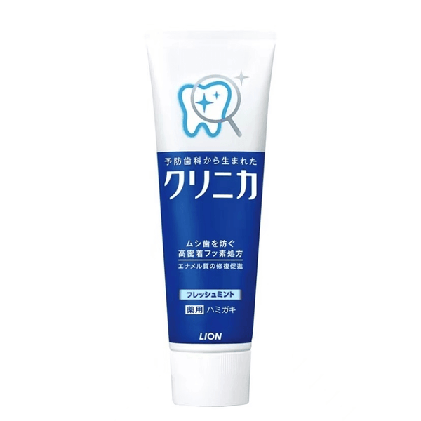 Lion King CLINICA Enzyme Clean Toothpaste (Super Sukiyaki Mint Type) Anti-Scaling & Whitening Anti-Bad Breath 130g