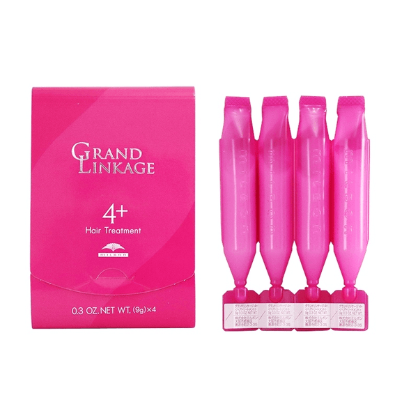 MILBON Ex-Boyfriend Hair Mask Medium Pink No.4+ 9gx4pcs