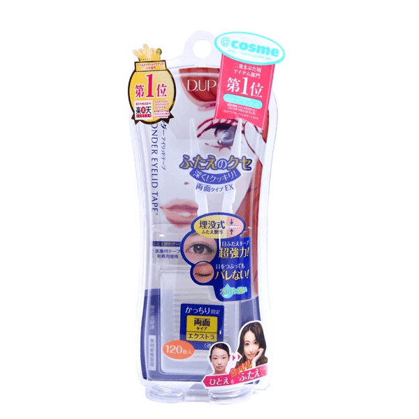 DUP Japanese Invisible Double Sided Double Eyelid Stickers 120pcs.