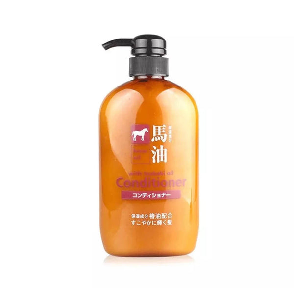 Japan Kumano Grease Silicone Free Natural Weak Acid Horse Oil Conditioner 600ml Case Size:16（A test)