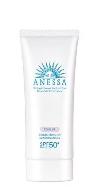 SHISEIDO ANESSA Whitening Sunscreen Gel 90g for Face & Body