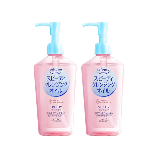 KOSE Softymo Quick Deep Makeup Remover 230ml*2 Bottles