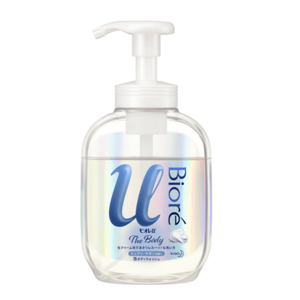 BIORE BIORE UTHEBODY Intense Foaming Body Wash 540ML Blue Bottle Clear Scent（A test)