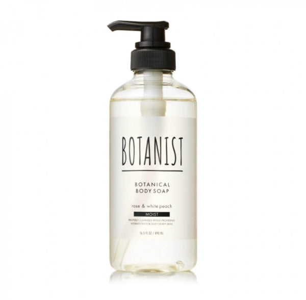 BOTANIST Nourishing Moisturizing Body Wash Rose Peach 490ml Case（A test)