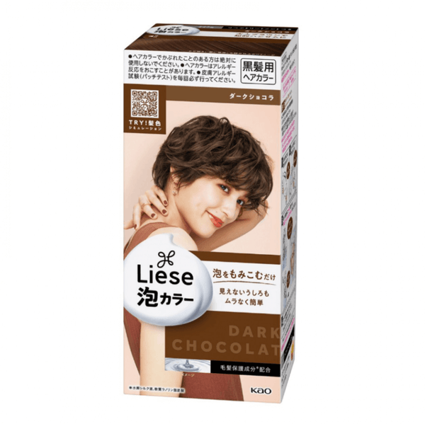 KAO LIESEPRETTIA Foam Hair Color Elegant Chocolate（A test)