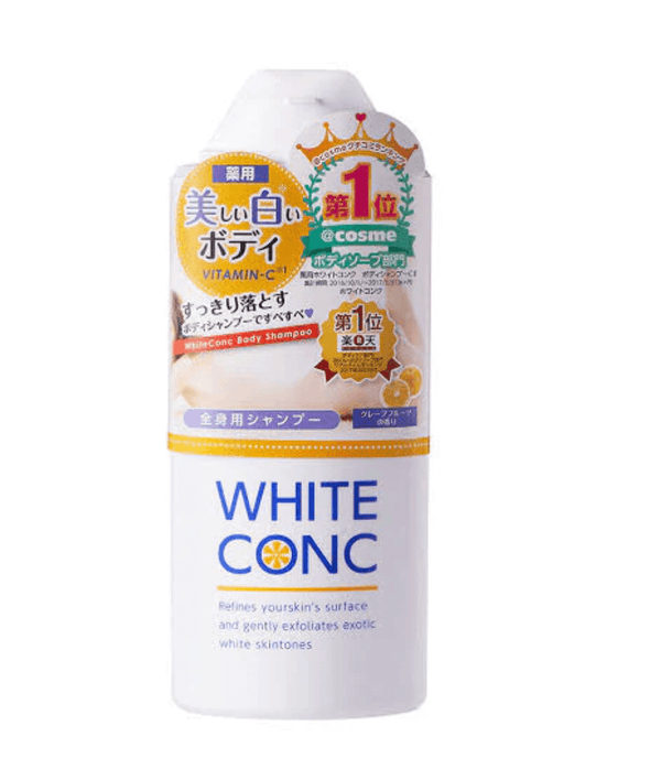 WHITECONC Moisturizing Body Wash VC Whitening Body Wash for Whole Body 360ml（A test)