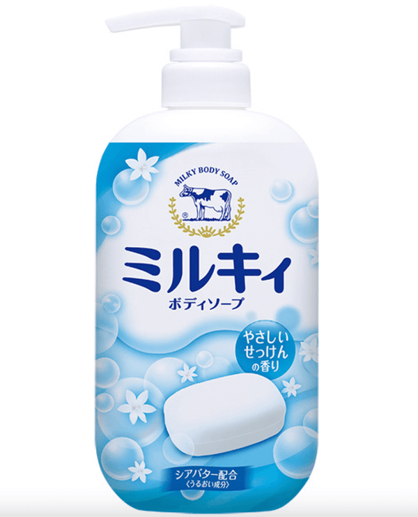 COW Buttermilk Petrolatum Shower Gel Soap Fragrance 550ml（A test)