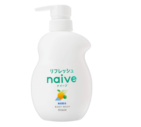 Kanebo kracie naive botanical body wash shower gel lemon flavor 530ml（A test)