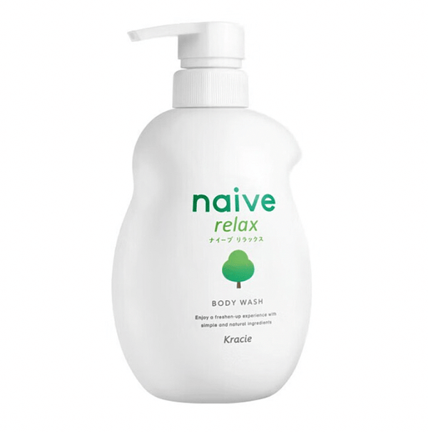 Kanebo kracie naive botanical body wash shower gel forest flavor 530ml（A test)