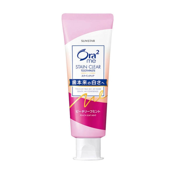 Ora2 me White & Flawless Toothpaste Mild Formula Peach Mint 130g