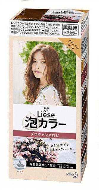 Kao Liese Prettia Foam Hair Color Cotton Candy Brown